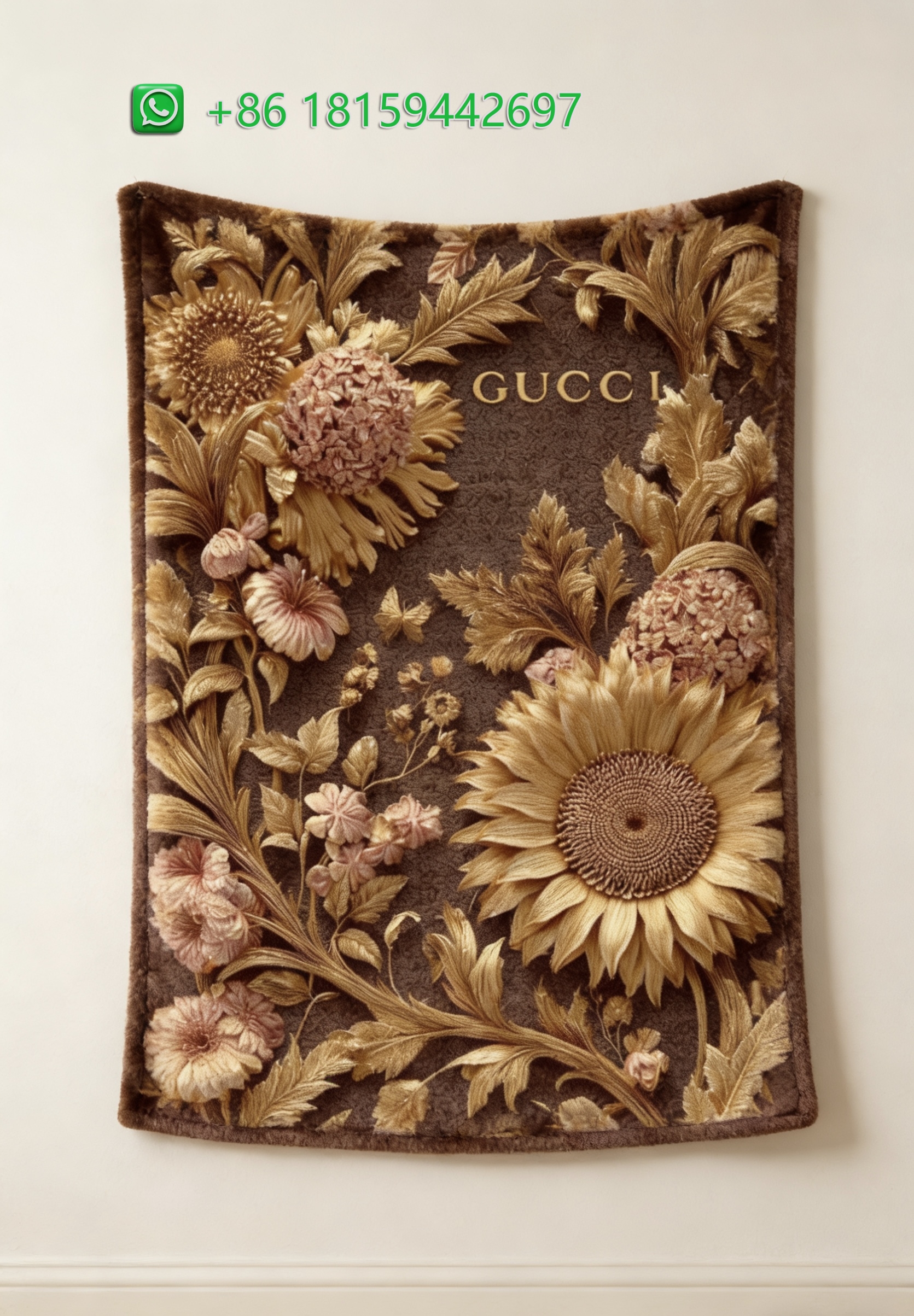 Gucci Throw Blankets